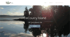 Desktop Screenshot of decourcyisland.com